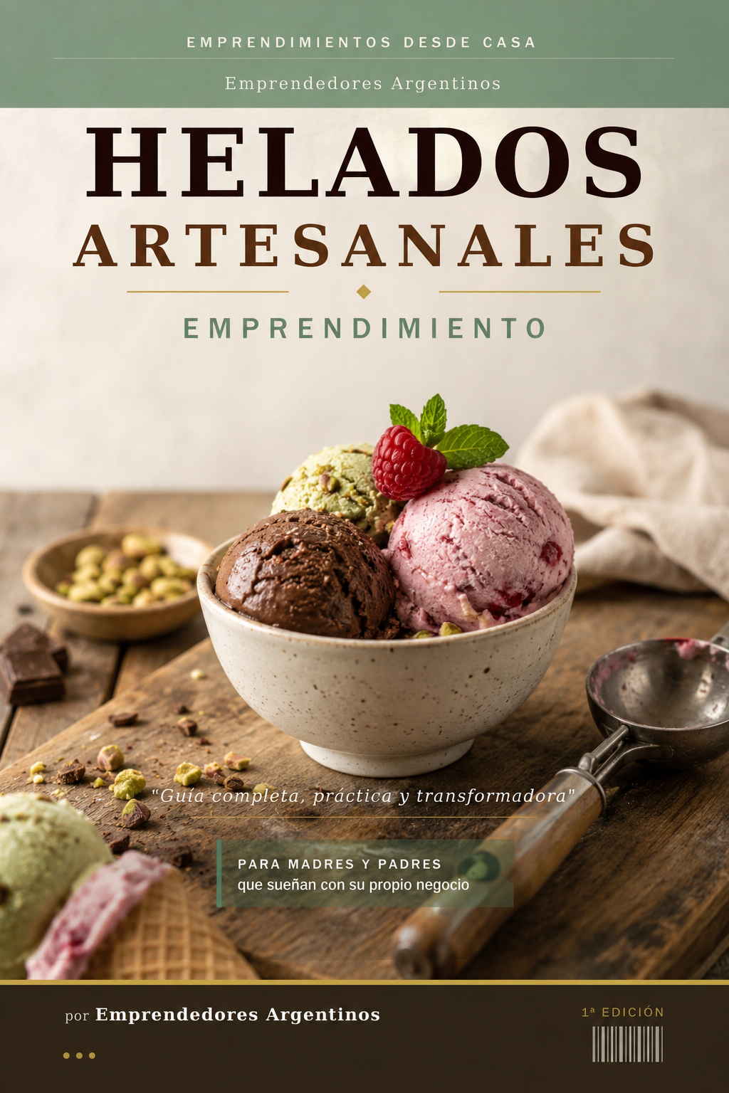 Helados Artesanales Emprendimiento.